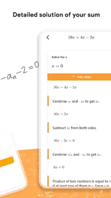 Math Solver android App screenshot 3